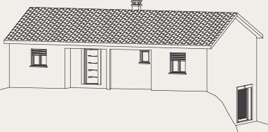 plan de maison sur sous-sol Créa Concept